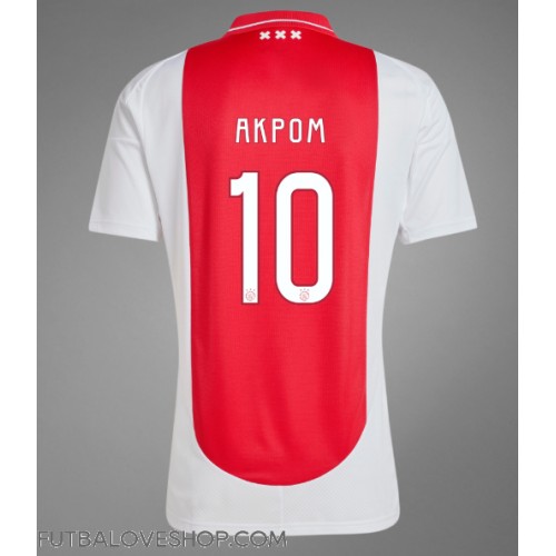 Dres Ajax Chuba Akpom #10 Domáci 2024-25 Krátky Rukáv